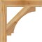 Ekena Millwork Imperial Block Rough Sawn Bracket, Western Red Cedar, 4"W x 26"D x 26"H BKT04X26X26IMP05RWR - alternate 2